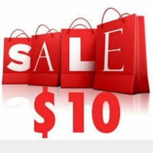 $10 or less sale.